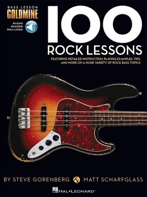 Hovedbilde Bass Lesson Goldmine 100 Rock Lessons