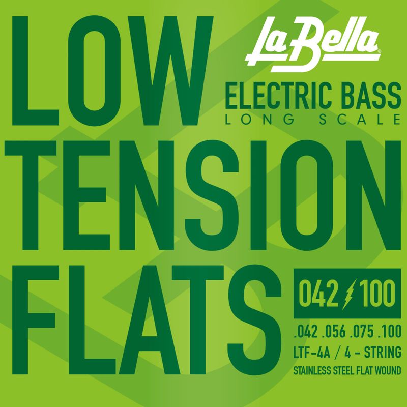 La Bella Low Tension Flats 42-100 (LTF-4A) (Long Scale)