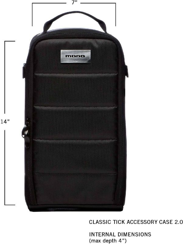Mono Classic Tick Accessory Case 2.0, Svart