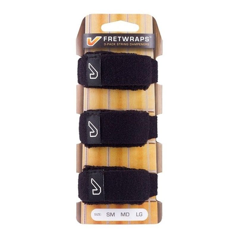 Gruv Gear FretWraps 3-Pack MD/Black