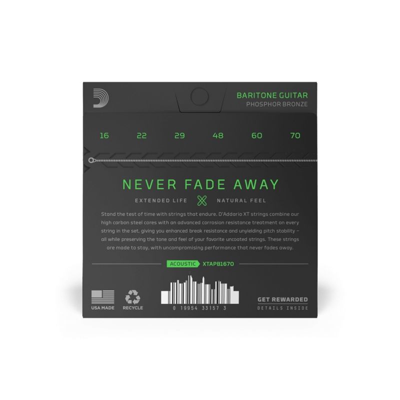 D'Addario XT Phosphor Bronze 016-070 (Baritone)