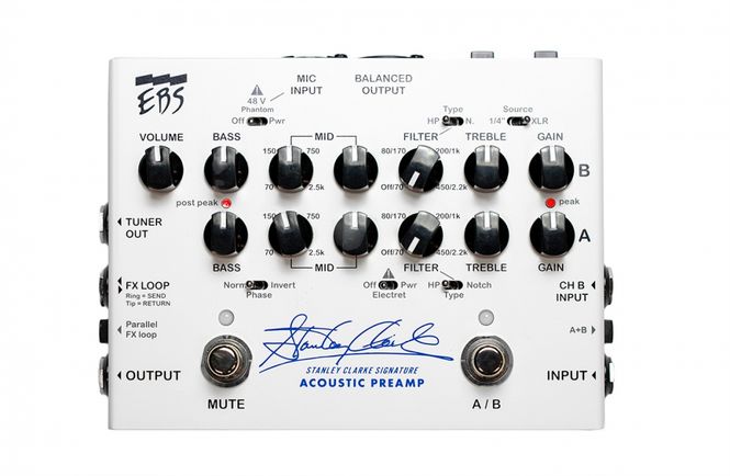Hovedbilde EBS Stanley Clarke Signature Acoustic Preamp
