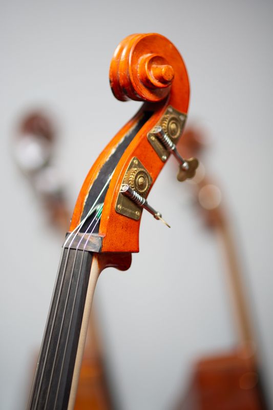 Rumensk kontrabass (3/4) gambeform