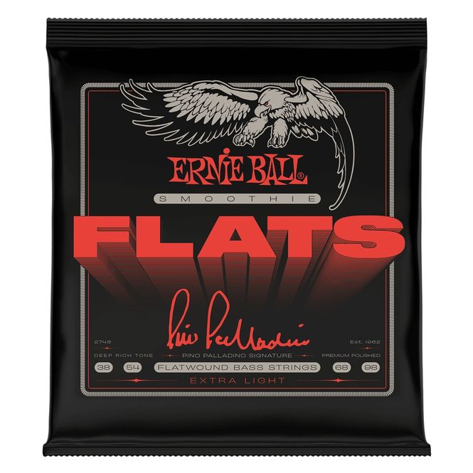Hovedbilde Ernie Ball Pino Palladino Smoothie Flats 38-98 ...