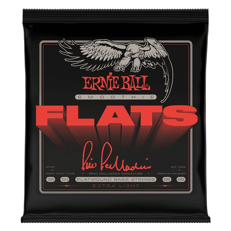 Ernie Ball Pino Palladino Smoothie Flats 38-98 (Extra Light)