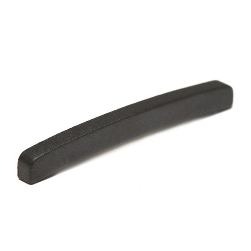 GraphTech BLACK TUSQ XL BLANK NUT CURVED BOTTOM 7.25