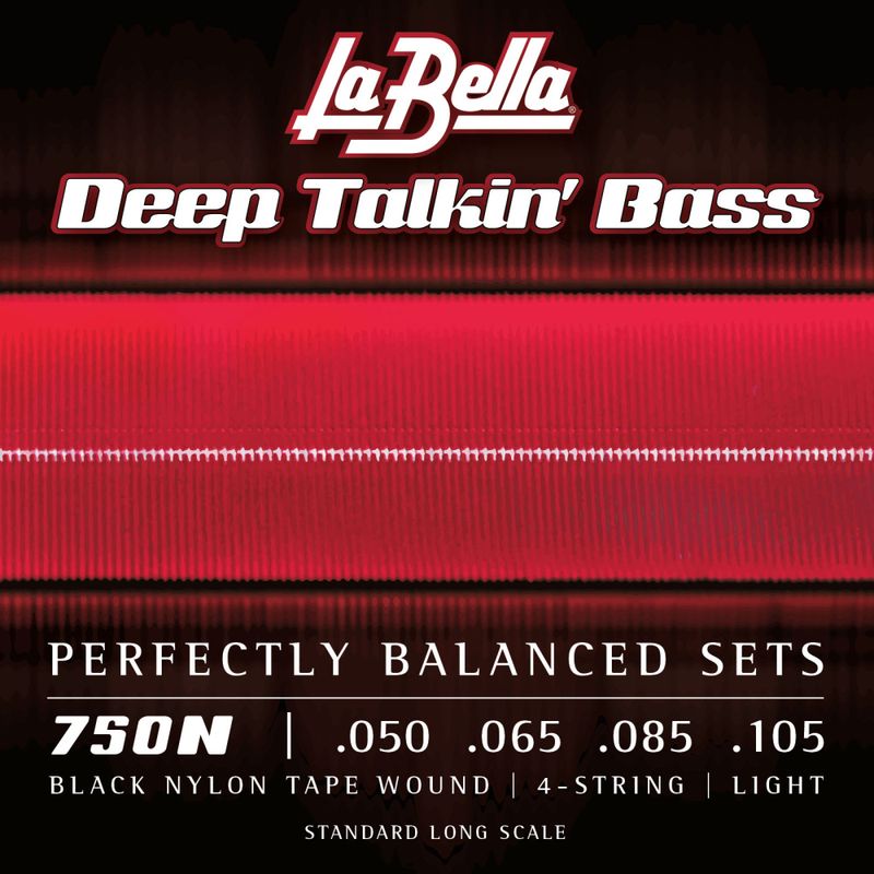 La Bella 750N Bass Deep Talkin´ Bass Black Nylon Tape Wound
